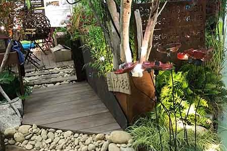 Paysage contemporain près de Lyon Rhône 69 Salon Vivre le Jardin LYON/VILLEFRANCHE